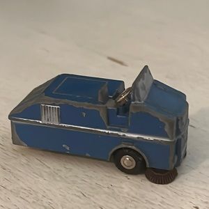RARE Schuco Piccolo 758 Street sweeper metal car 1:90 scale Western Germany